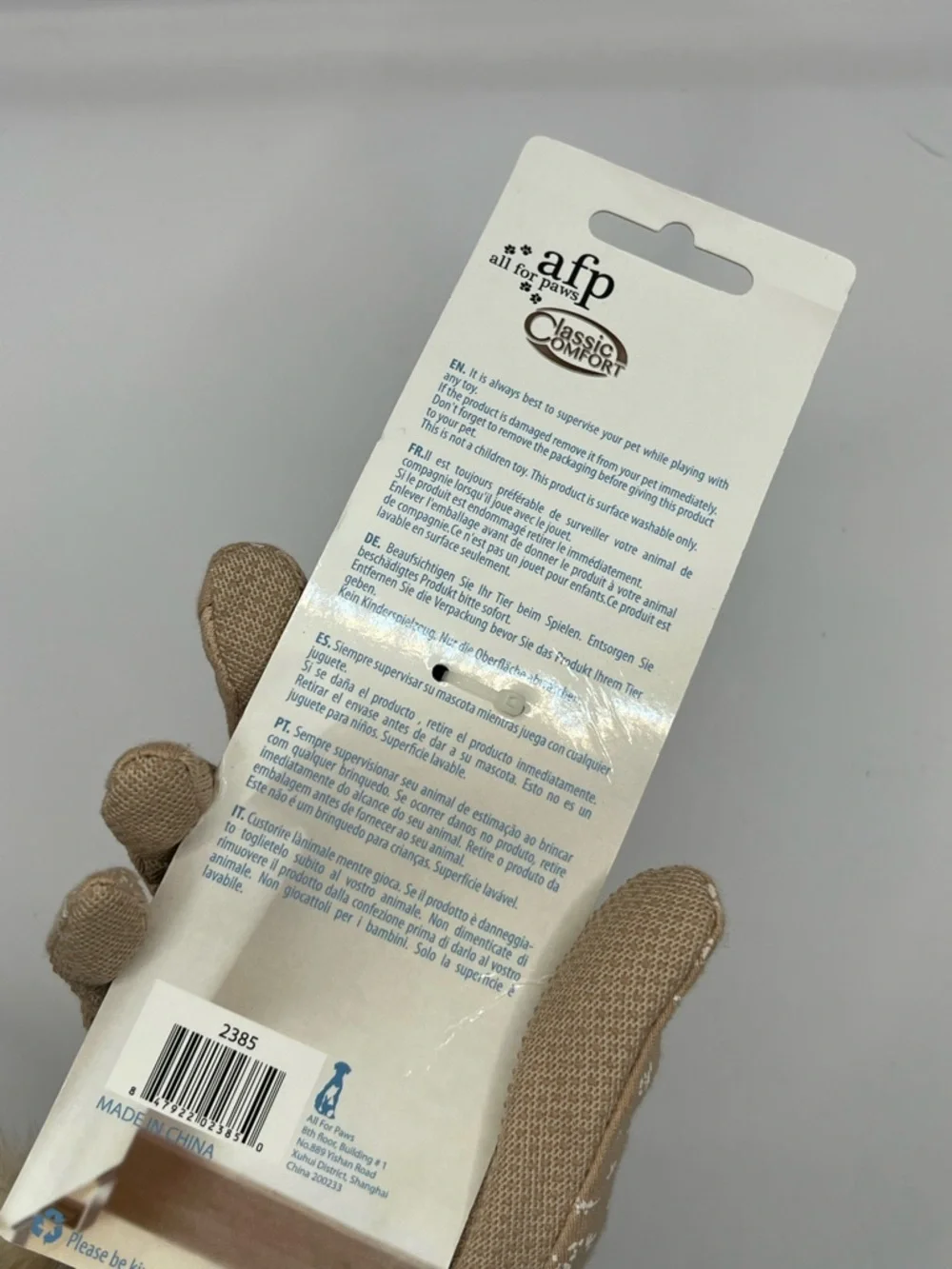 Wood and Feather Cat Toy